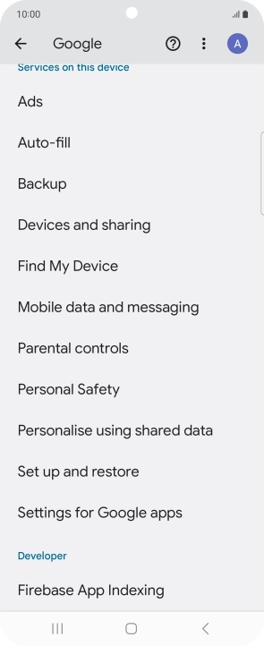 Press Find My Device. Press Find My Device.