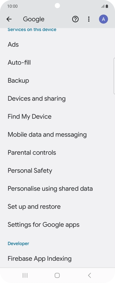 Press Find My Device. Press Find My Device.