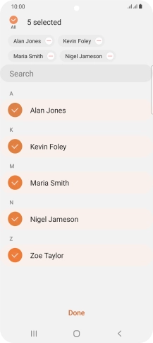 Press Done. Press Done.