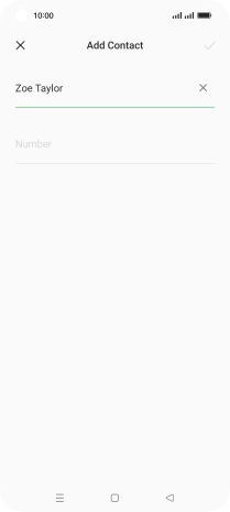 Press Number and key in the required phone number. Press Number and key in the required phone number.