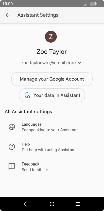Press Languages and follow the instructions on the screen to select the required language.