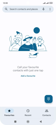 Press the menu icon. Press the menu icon.