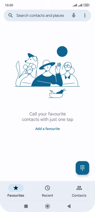 Press the menu icon. Press the menu icon.
