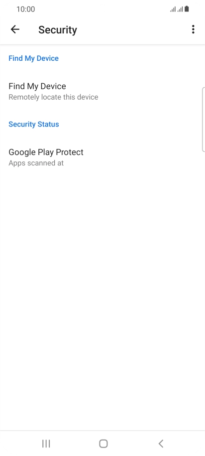 Press Find My Device. Press Find My Device.