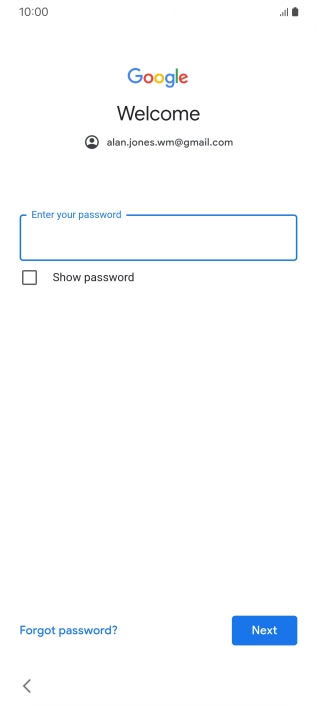Press the field below Press the field below