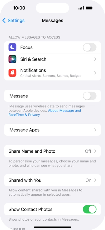 Press the indicator next to Press the indicator next to