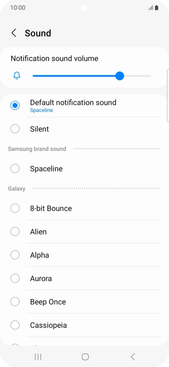 Press the required message tones to hear them.