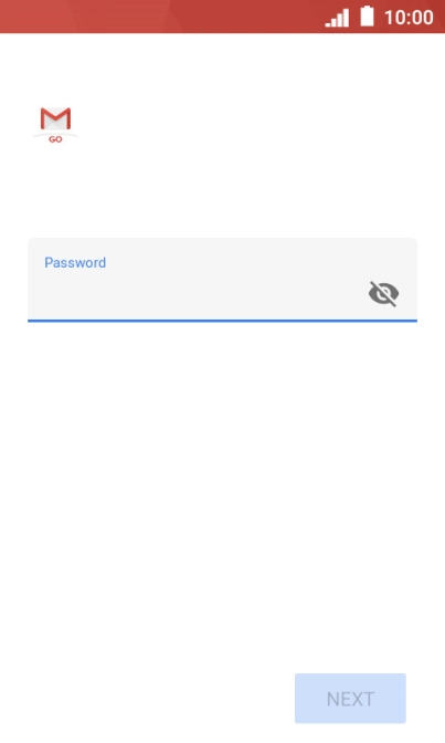 Press the field below 