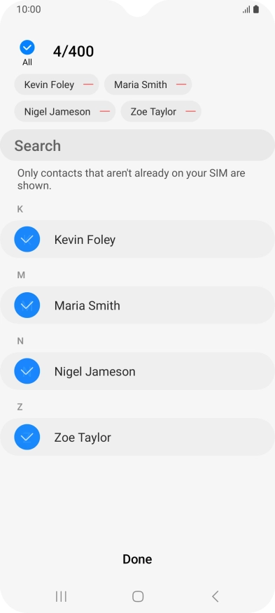 Press Done. Press Done.