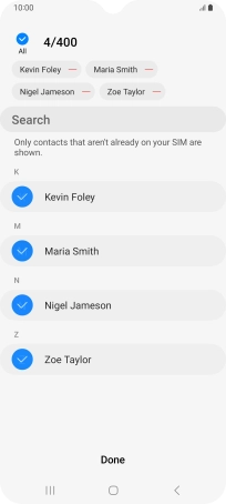 Press Done. Press Done.