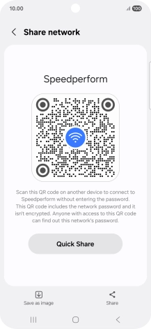 Place the QR code inside the camera frame on the other device to scan the code.