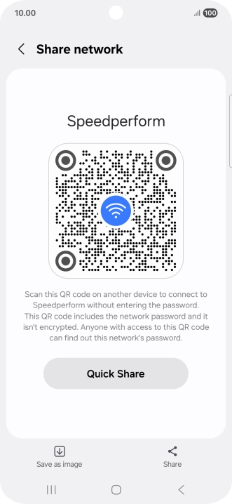 Place the QR code inside the camera frame on the other device to scan the code.