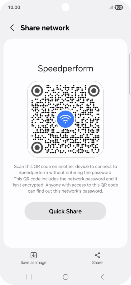 Place the QR code inside the camera frame on the other device to scan the code.