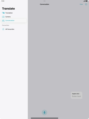Press anywhere on the screen.
