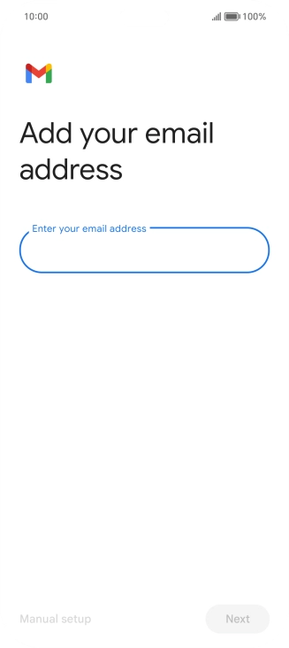 Press the field below 