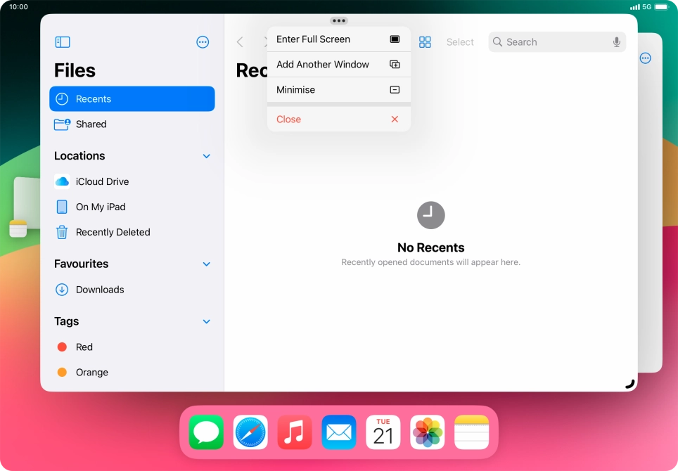 Press Add Another Window. Press Add Another Window.