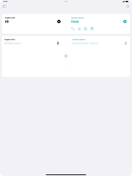 Press the screen size icon.
