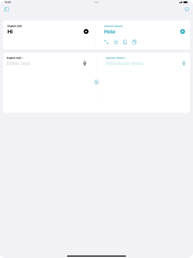 Press the screen size icon.