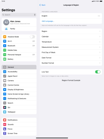 Press Add Language.... Press Add Language....