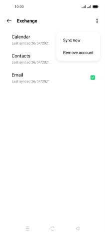 Press Remove account. Press Remove account.
