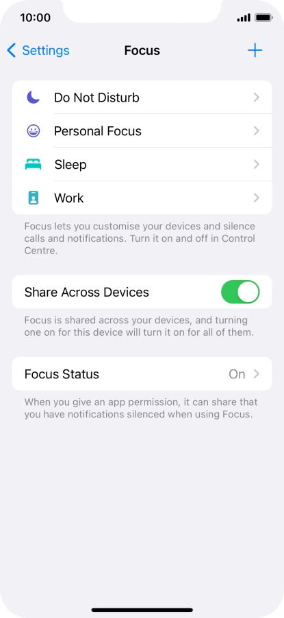 Press Do Not Disturb. Press Do Not Disturb.