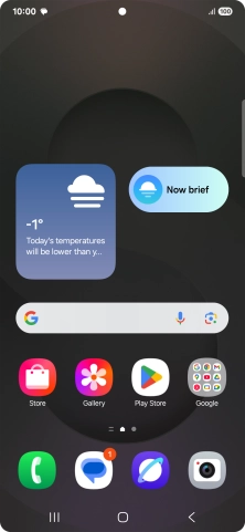 The text/picture message icon shows that you've received a new text or picture message.