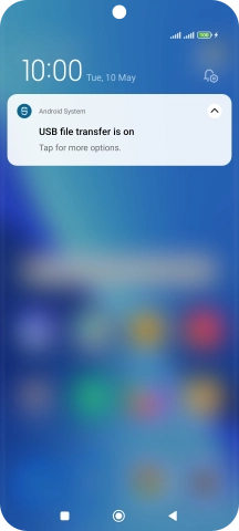 Press Tap for more options..