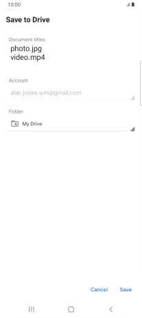 Press the field below 