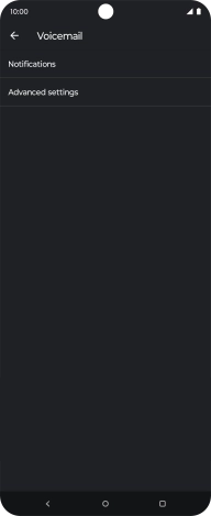 Press Advanced settings.