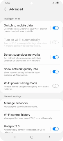 Press the indicator next to Press the indicator next to