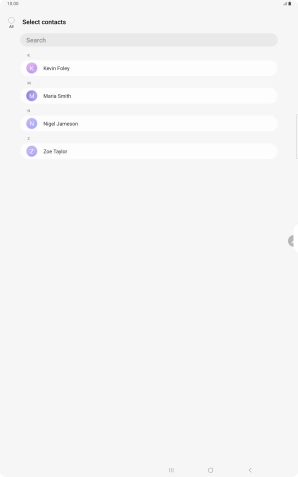 Press the field above 