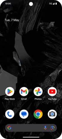 The network mode icon shows the network mode currently used by your phone.
