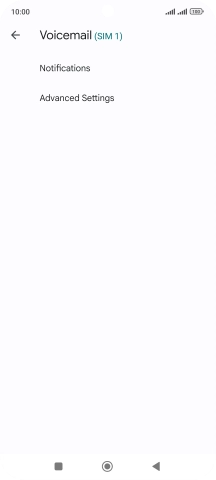 Press Advanced Settings. Press Advanced Settings.