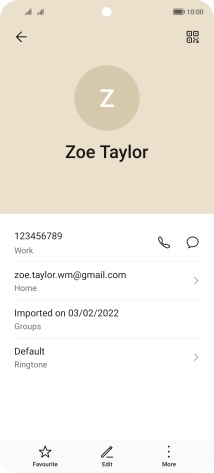 Press the required number.