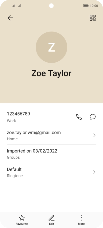 Press the required number.