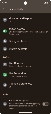 Press the required category below 