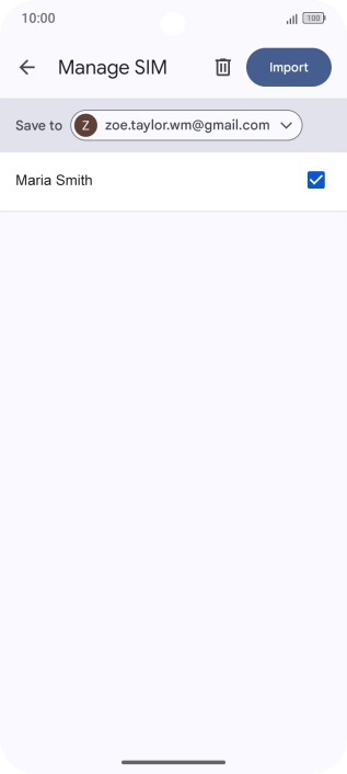 Press the drop down list next to 