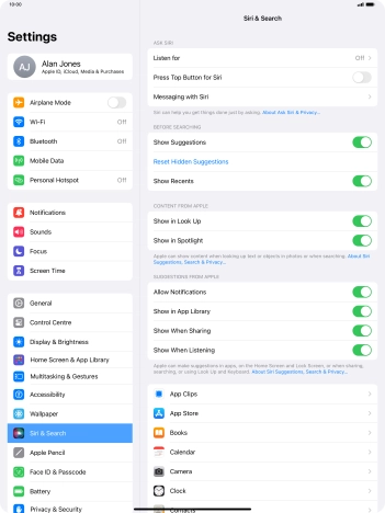 Press the indicator next to Press the indicator next to