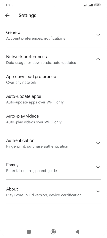 Press Auto-update apps.