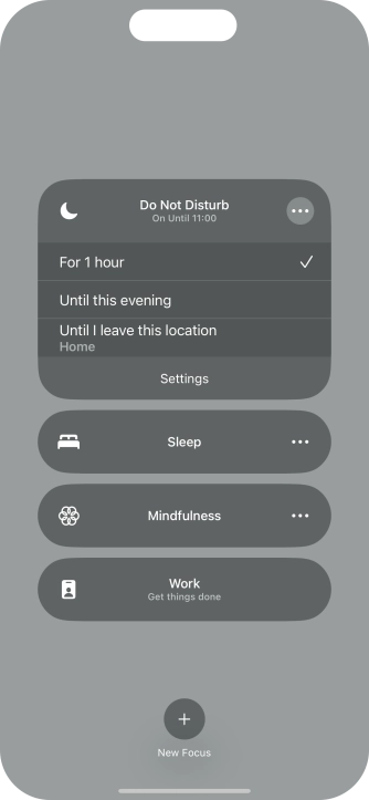 Slide your finger upwards starting from the bottom of the screen to return to the home screen.