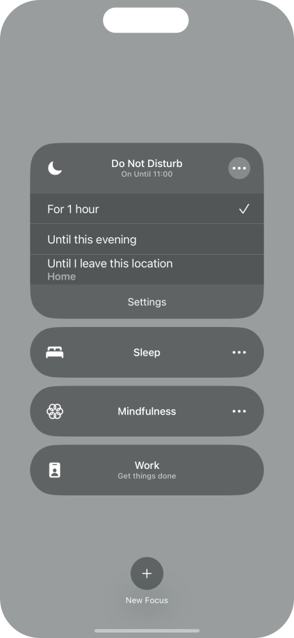 Slide your finger upwards starting from the bottom of the screen to return to the home screen.