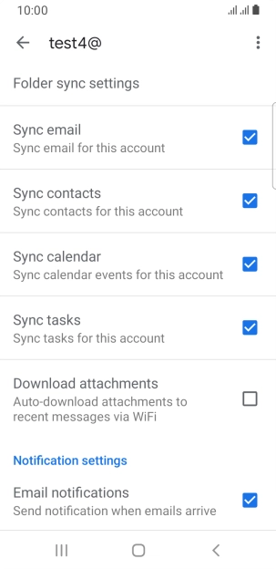 Press the field next to Press the field next to