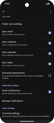 Press the field next to Press the field next to