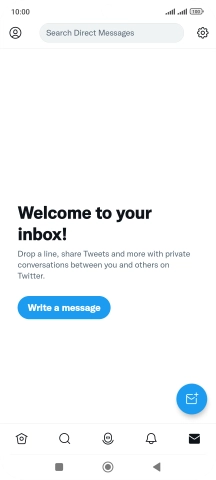Press the new message icon.