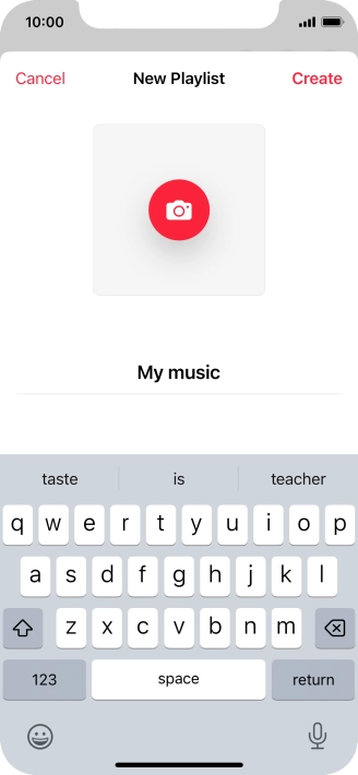 Press Create. Press Create.