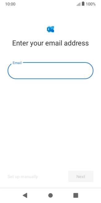 Press the field below 