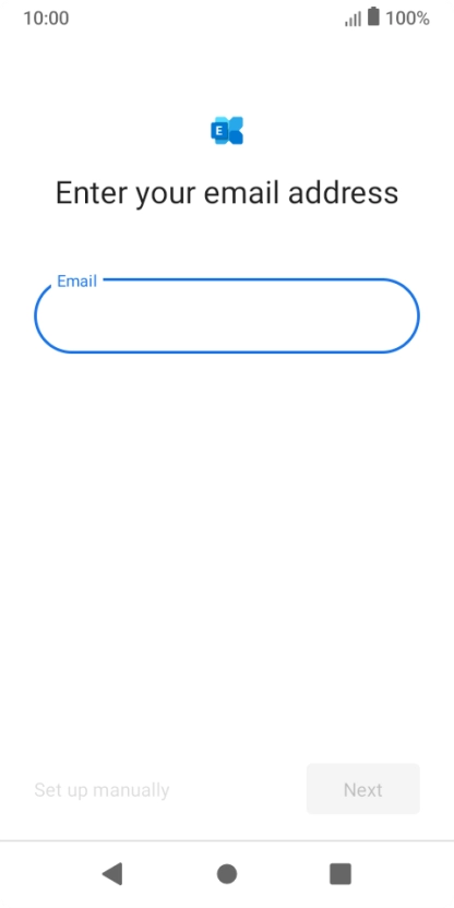 Press the field below 