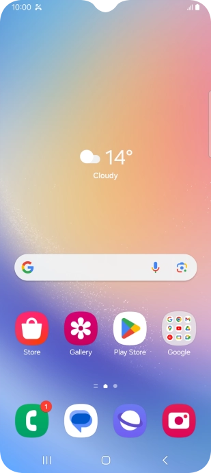 The missed calls icon shows that you have one or more missed calls.
