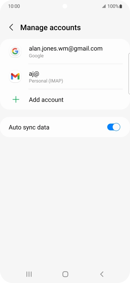 Press the Home key to return to the home screen. Press the Home key to return to the home screen.