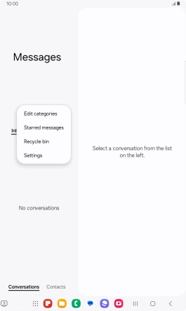 Press Settings. Press Settings.